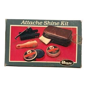 Vintage Regal Jewelry Co Attache Shine Kit VTG